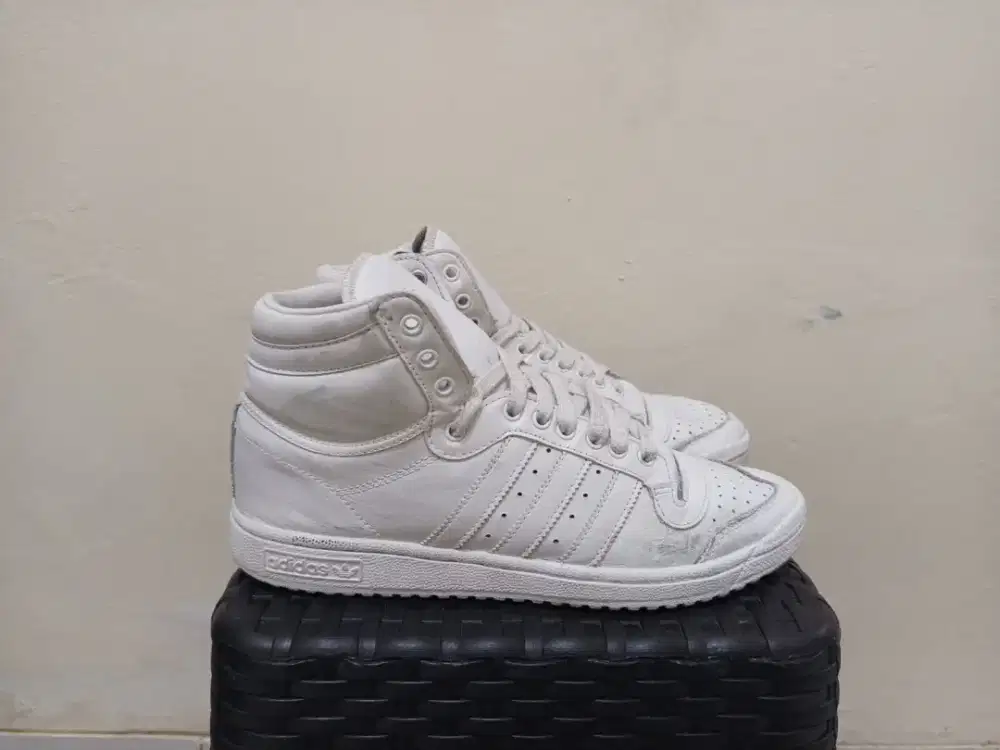 Adidas Top Ten Fullwhite •Preloved,Second,Thrift•