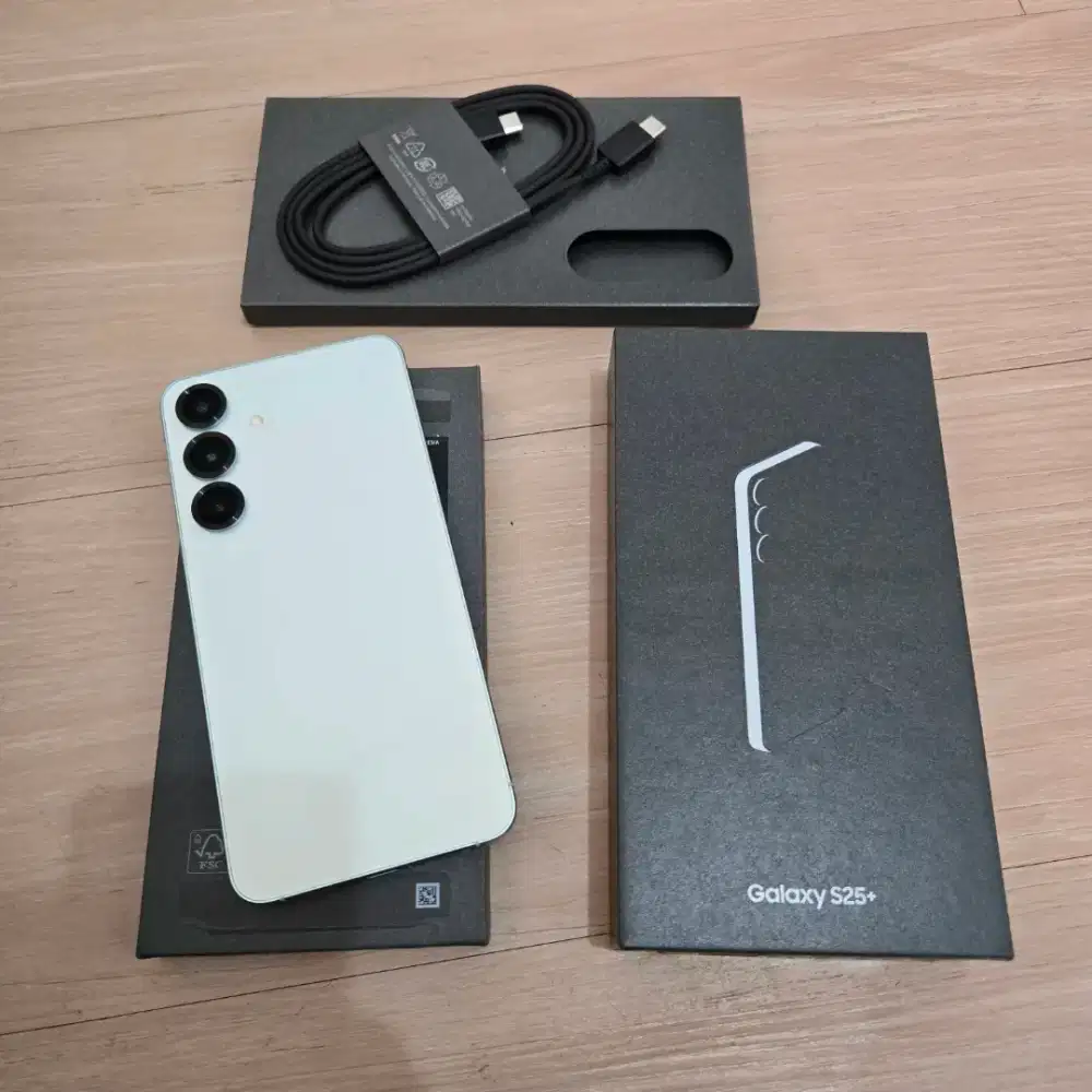 Samsung S25 Plus Resmi Sein 12/256 Gb Muluss Fullset Original