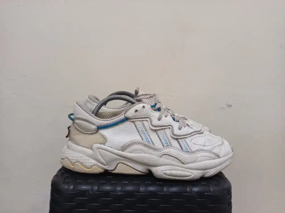 Adidas Ozweego White Cloud Blue •Preloved,Second,Thrift