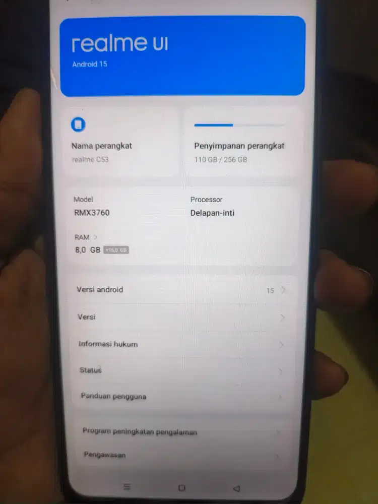 Jual cepat HP REALME C53