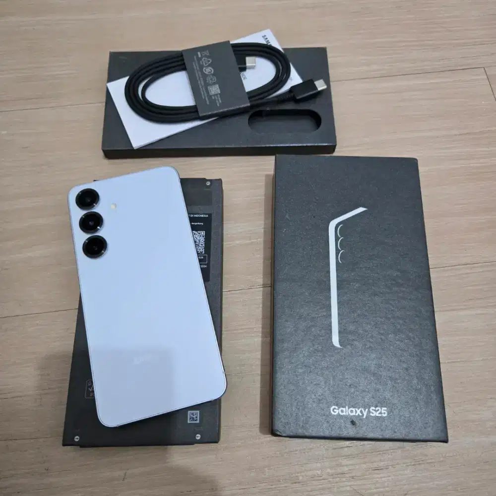 Samsung S25 Resmi Sein 12/256 Gb Muluss Fullset Original