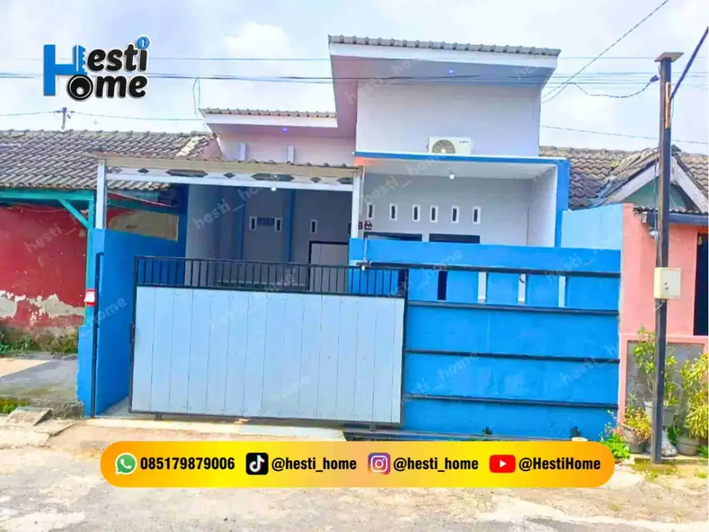 Rumah Strategis 3KT Dekat Tol Ungaran cuma 100m ke Jl Raya Leyangan Siap Huni