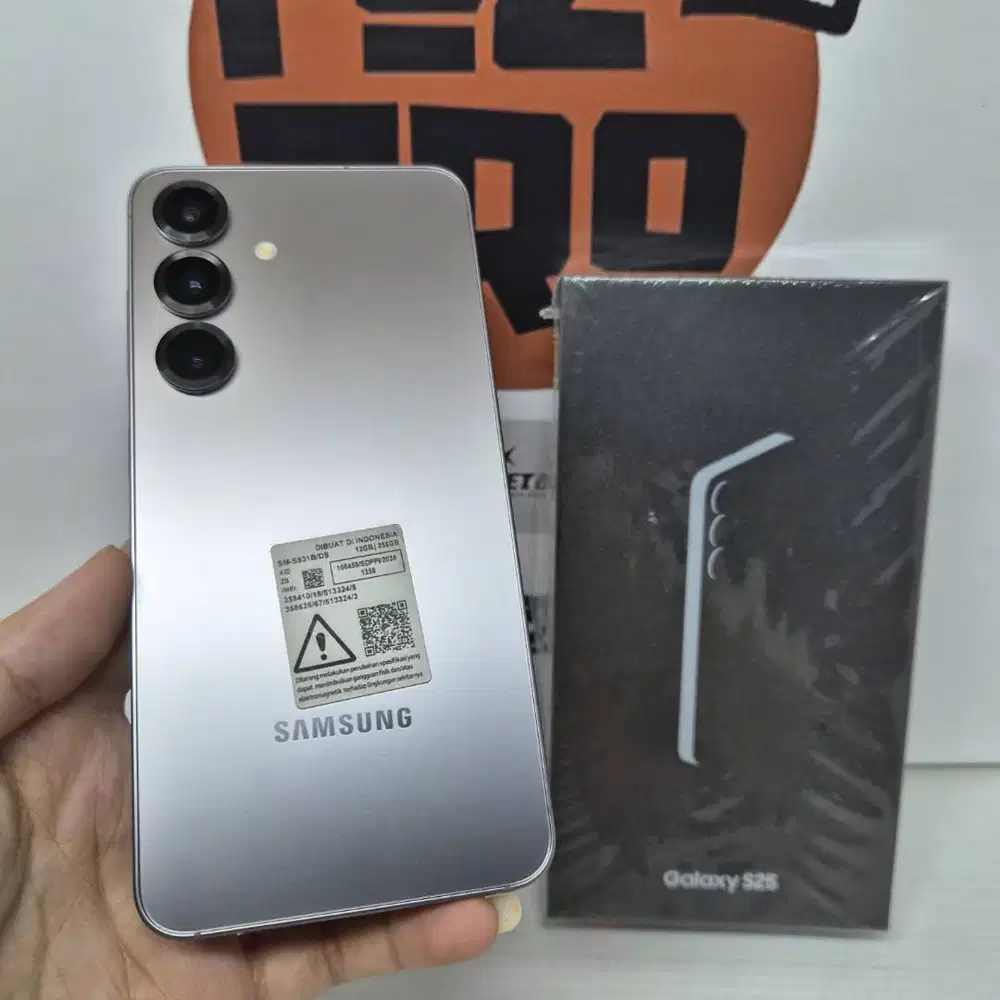 Samsung S25 Silver 12/256GB FULLSET Mulus No Minus Ex Sein