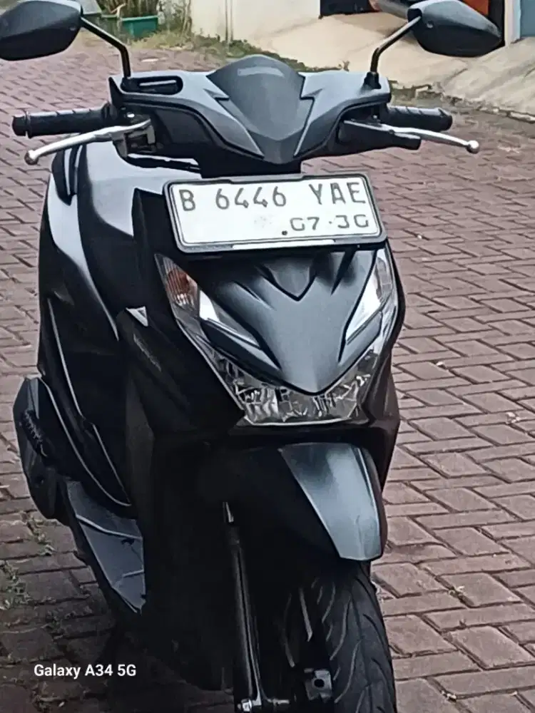 HONDA BEAT SMARTKEY DELUXE Th.2025 bln.7  hitam doff