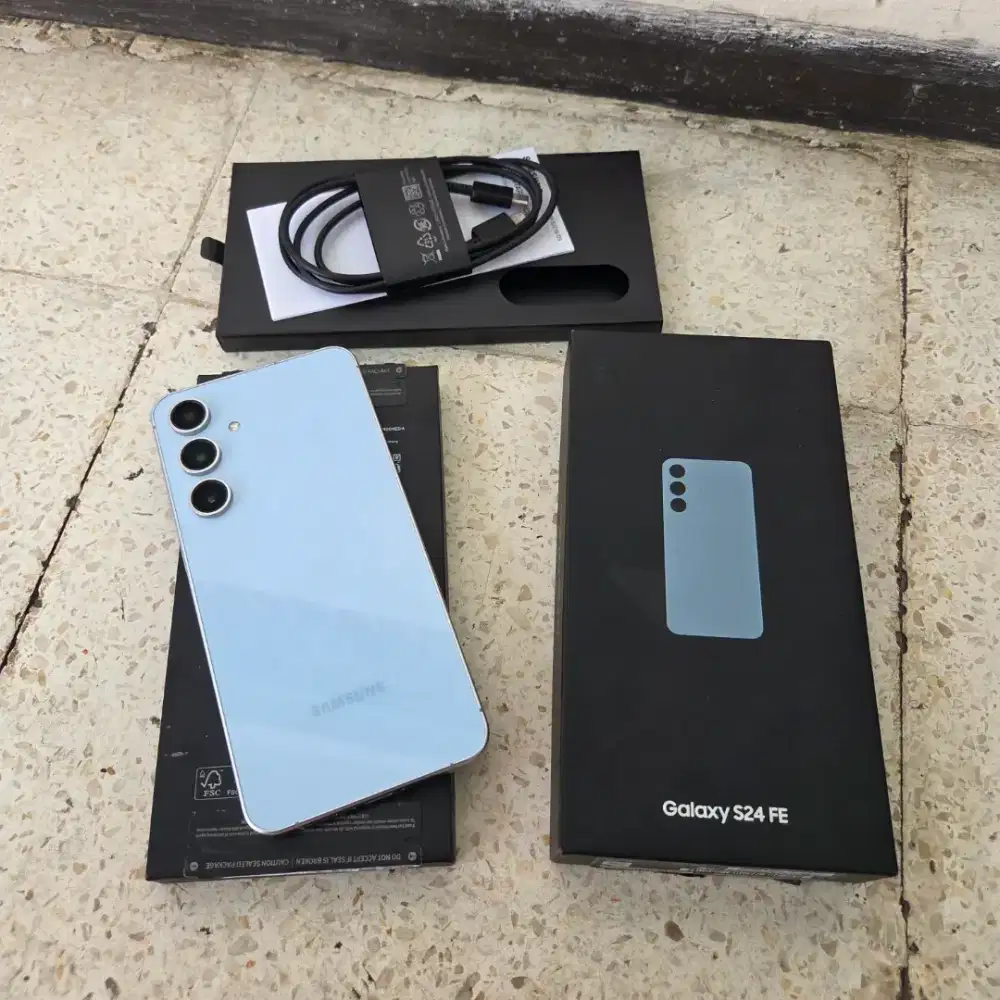 Samsung S24 Fe Resmi Sein 8/128 Gb Muluss Fullset Original