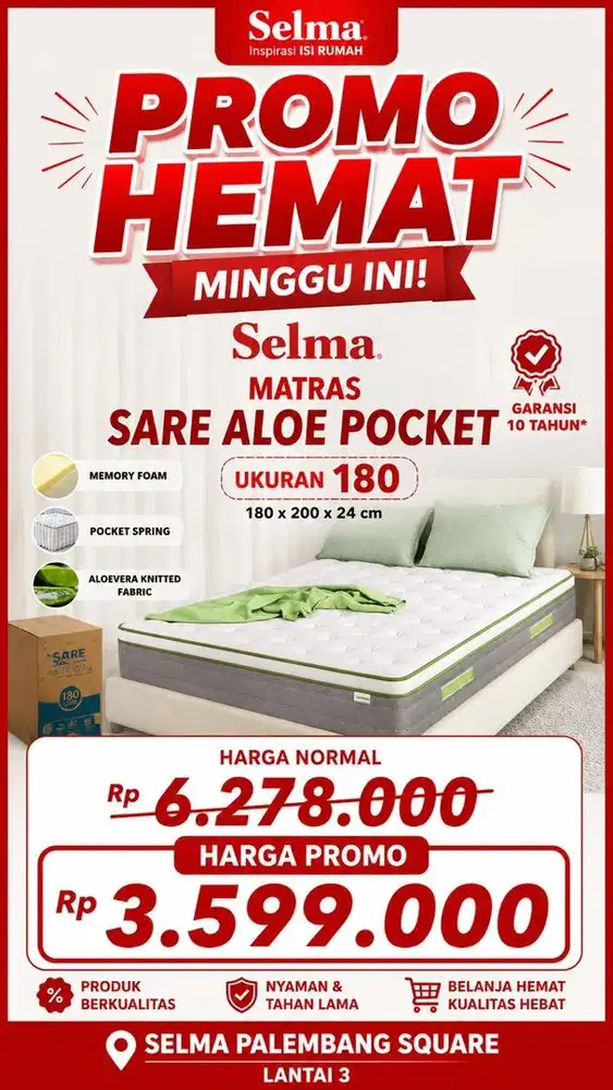 KREDIT SPRINGBED BISA , SYARAT HANYA KTP