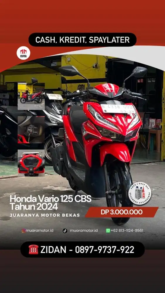 HONDA VARIO 125 CBS 2024 !!!