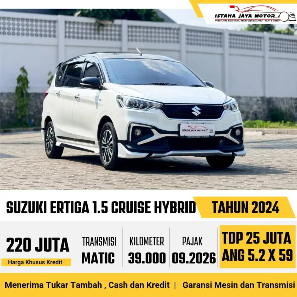 Suzuki Ertiga Cruise Hybrid AT th 2024 #istana jaya motor