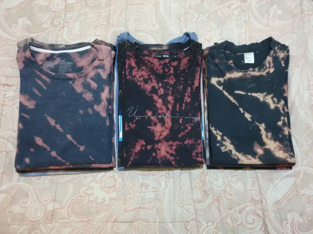 Jual Kaos Tie Dye 1 Lusin | Random | Motif unik tidak pasaran