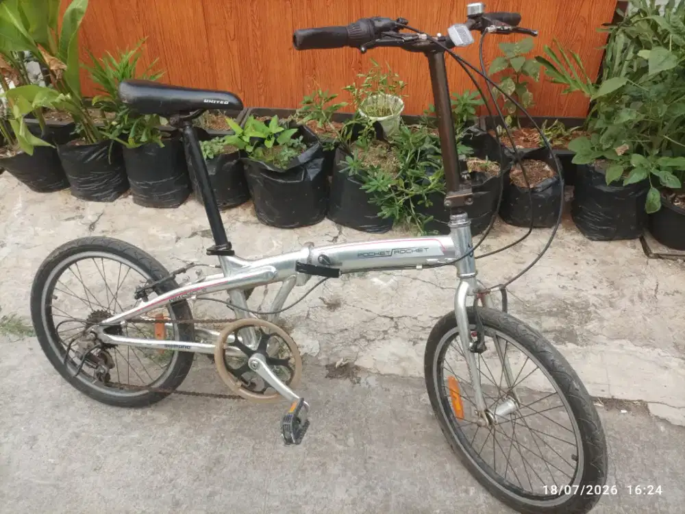 Jual sepda lipat aloy murah