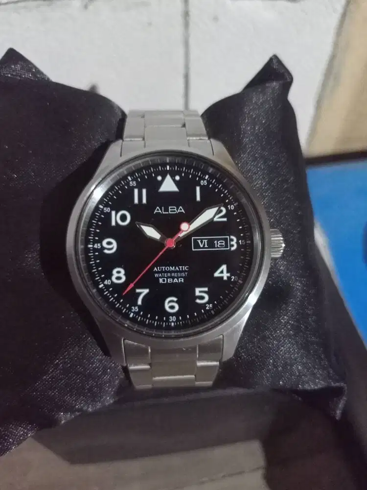 Jam tangan automatic Alba al4205x1 sub merk dari Seiko Jepang
