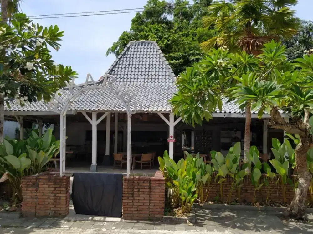 Bangunan Resto di Area Kawasan Wisata Prawirotaman Yogyakarta