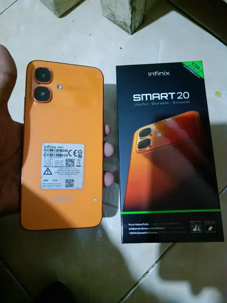 Hp Infinix smart 20 ram 8/128 lkp box