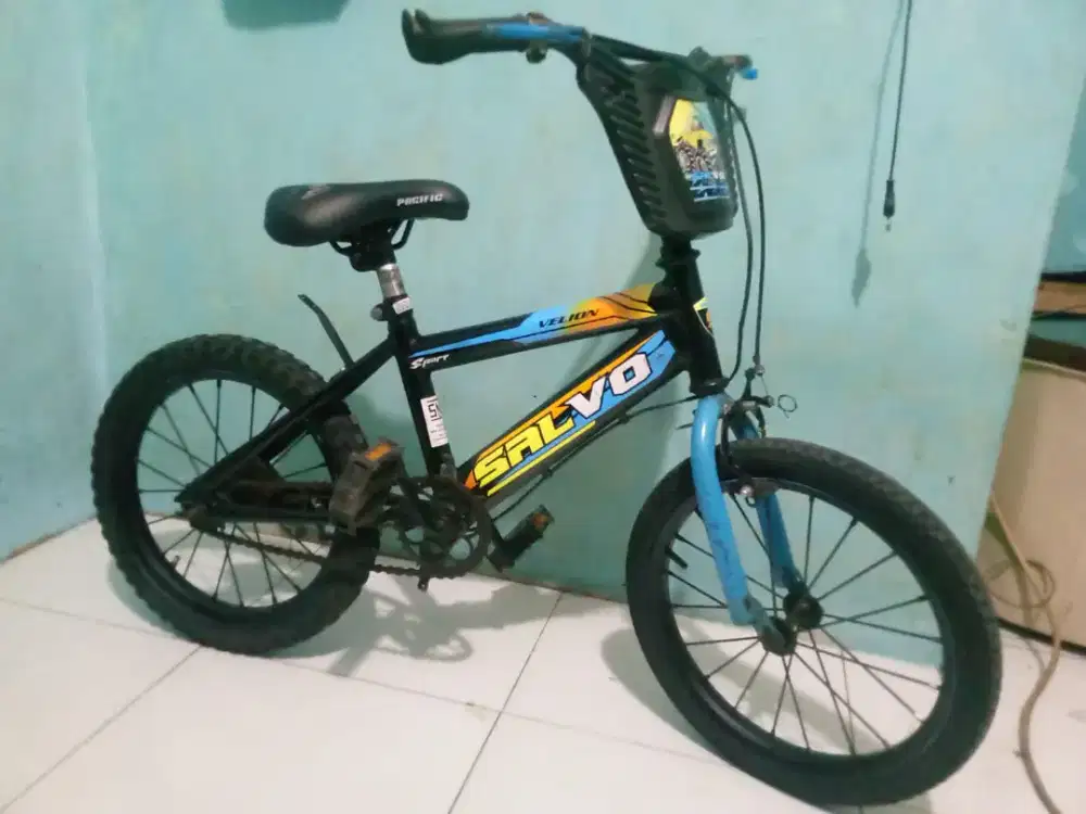 Sepedahnukuran 16 siap pakai.