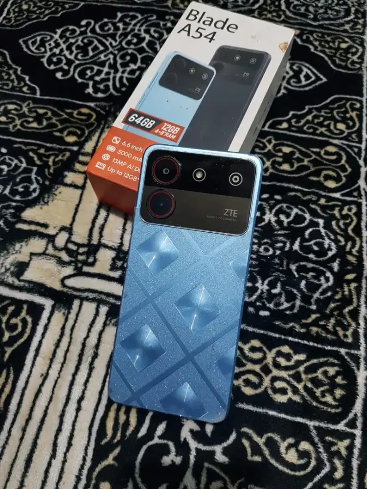 Zte blade A54 ram 4+5/64 batre awet fulset