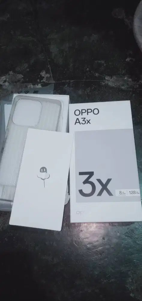 Oppo a3x ram 4+4/128 fullset casan ORI nomin