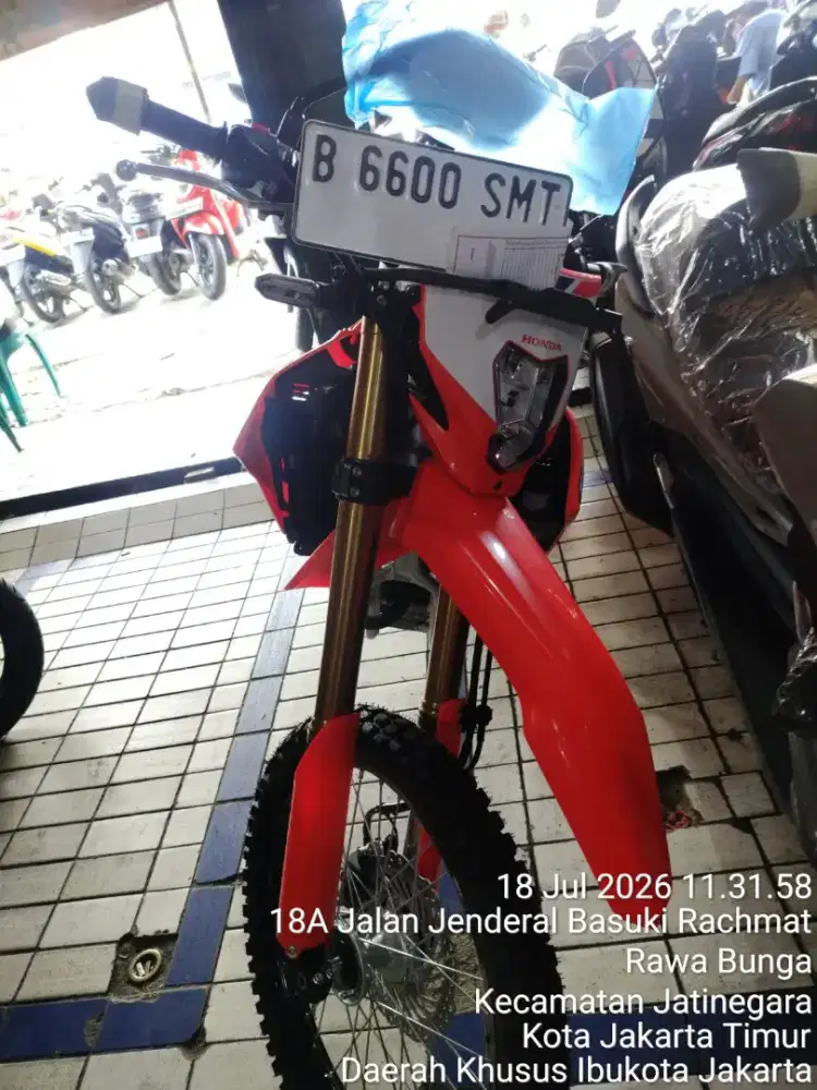 Honda CRF 250 L 2026 km 50 gak jadi pake