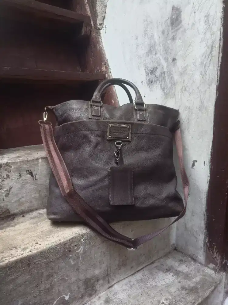 Tas Sling Kerja KULIT ASLI BEAN POLE