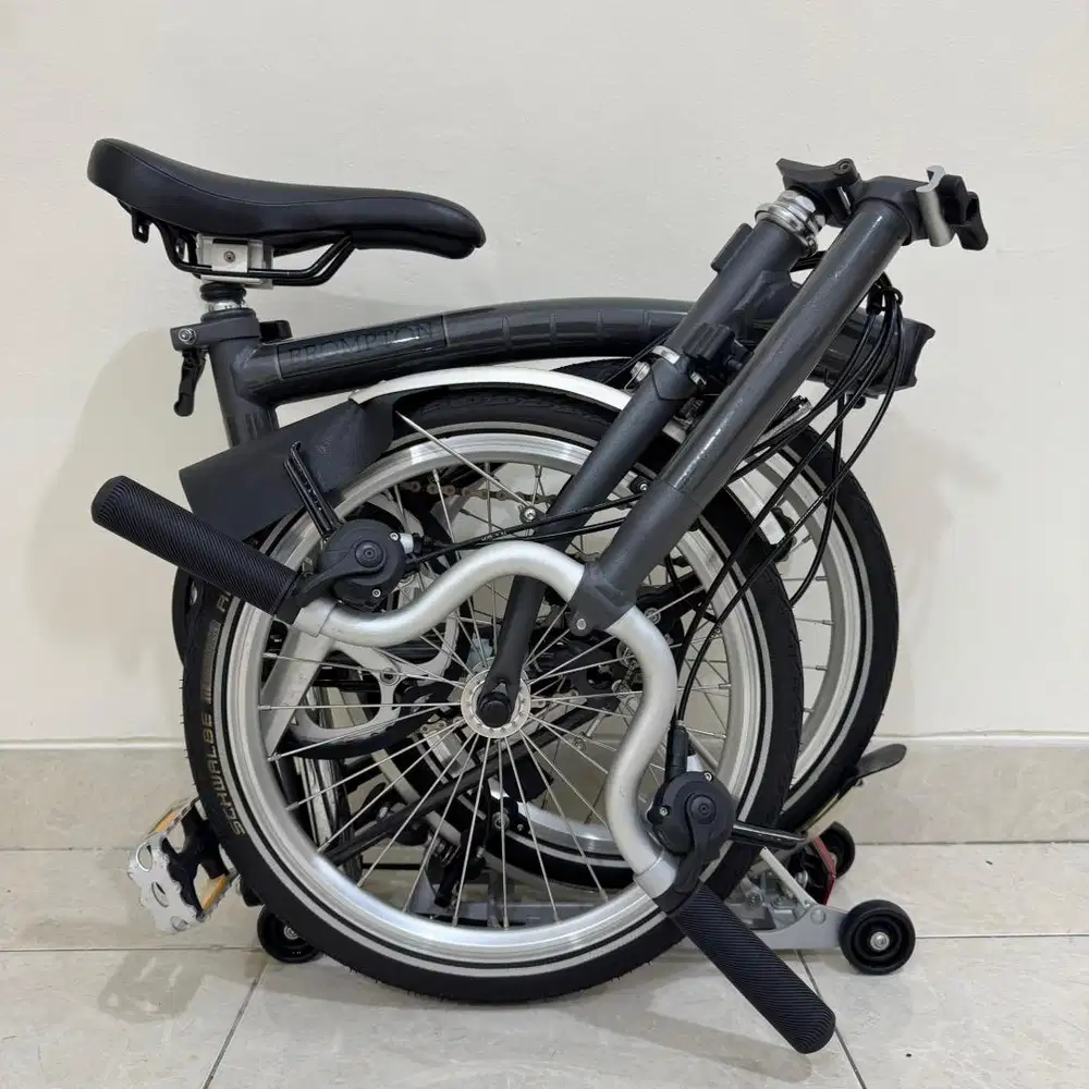 BROMPTON M6R GRAPHITE METALLIC 2020 - LIKE NEW