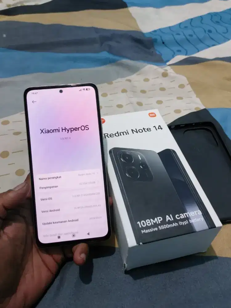 redmi note 14 4g 8/256 nfc hp dus
