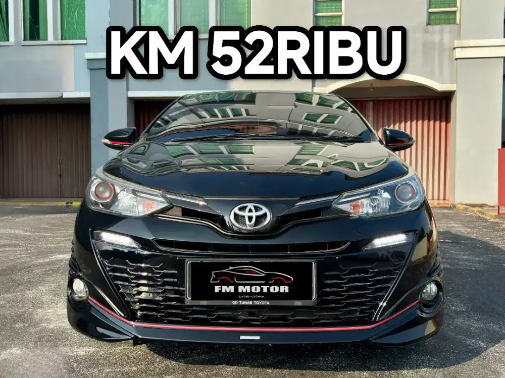 Toyota Yaris S TRD Sportivo 2019 AT 1.5, Km 52Ribu, Pajak Panjang
