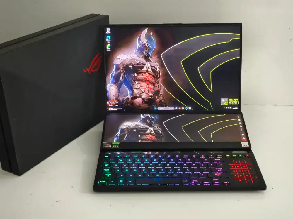 Asus rog zephyrus 16 duo ryzen 9-6900HX RTX 3080TI(16GB VRAM)