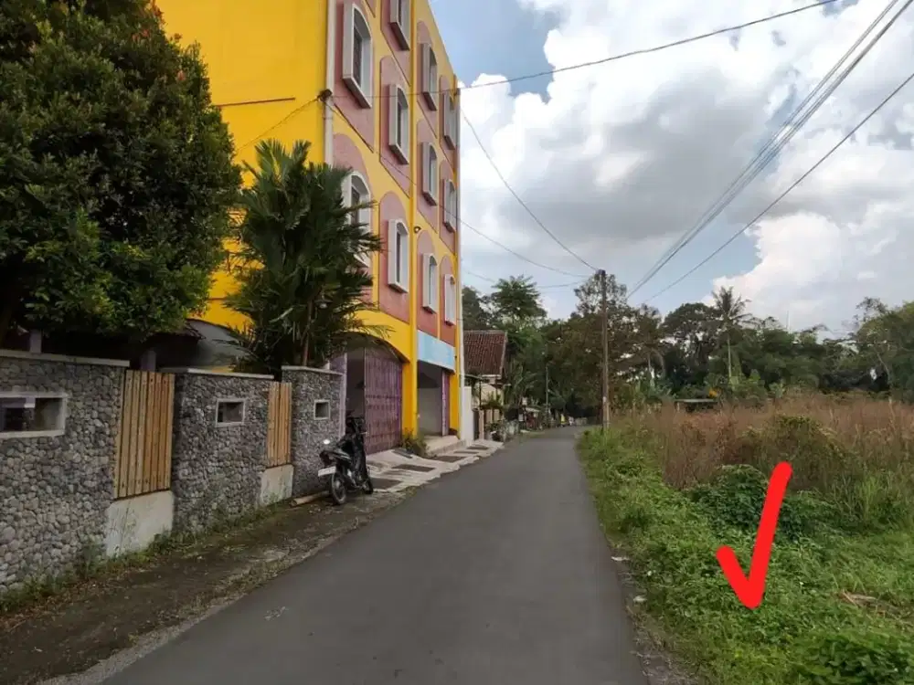Tanah Pekarangan Strategis View Sawah di Ngaglik Sleman #Kode : TP 038