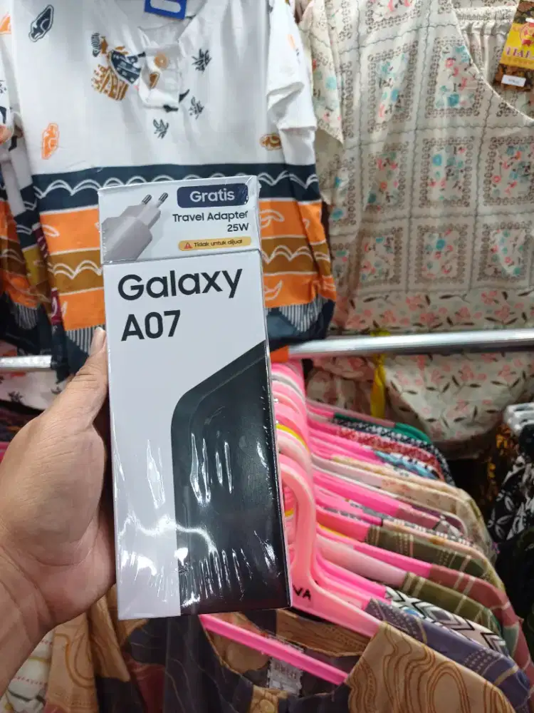 Samsung A07 ram 4/64 Hitam