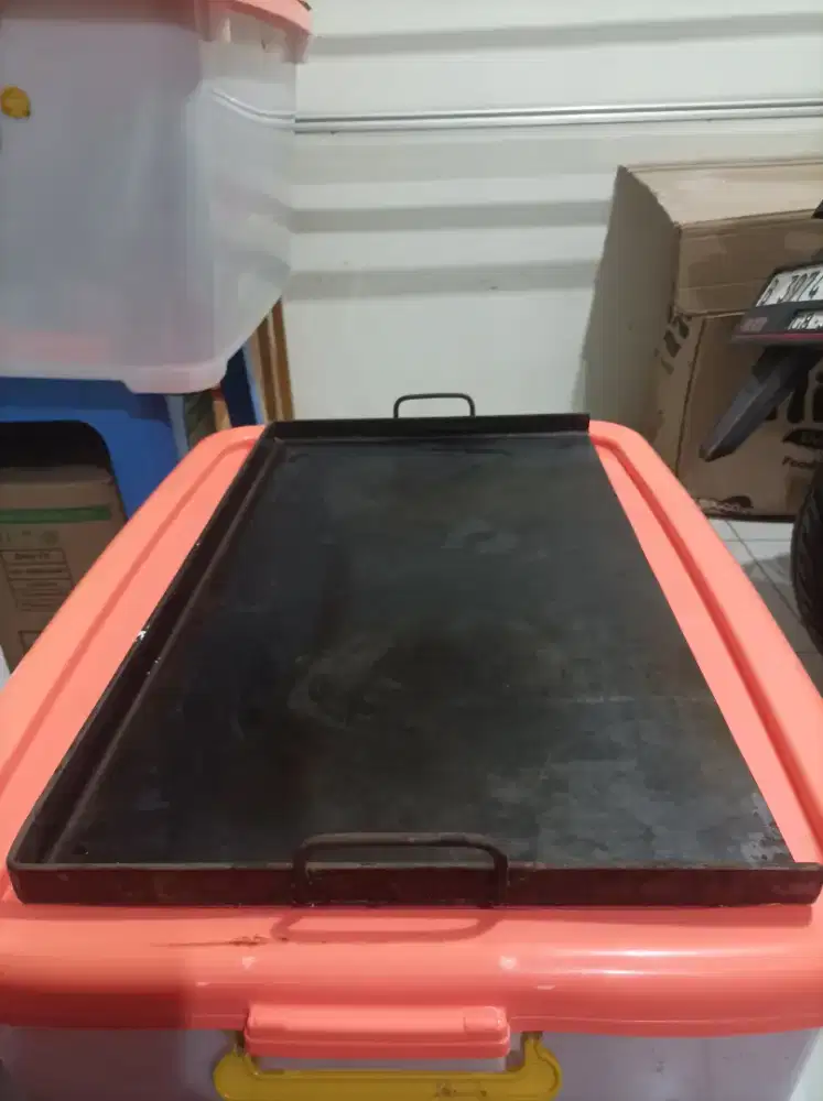 Wajan datar/flat grill/panggangan baja tebal