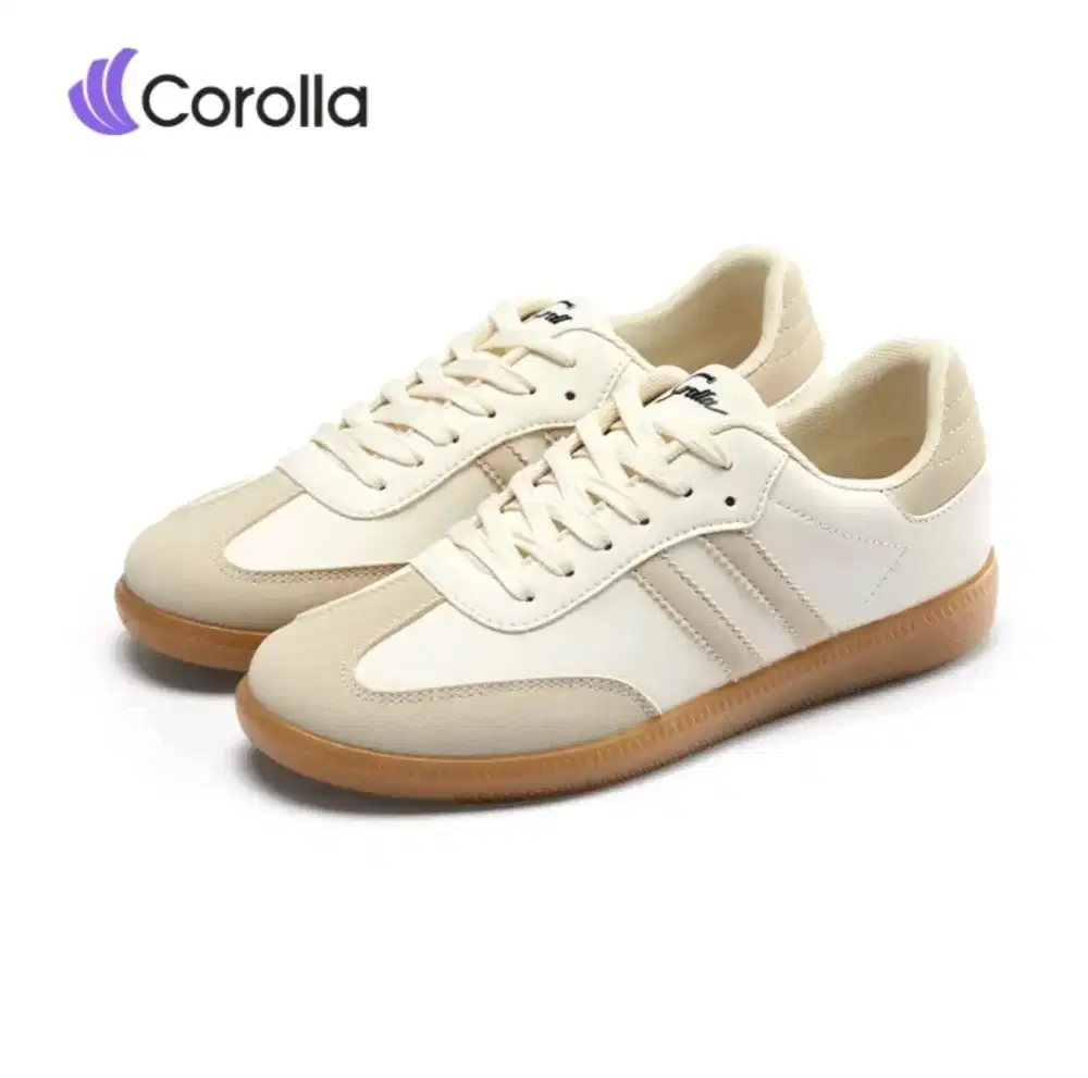 Preloved Sepatu Corola Sam-ba cream