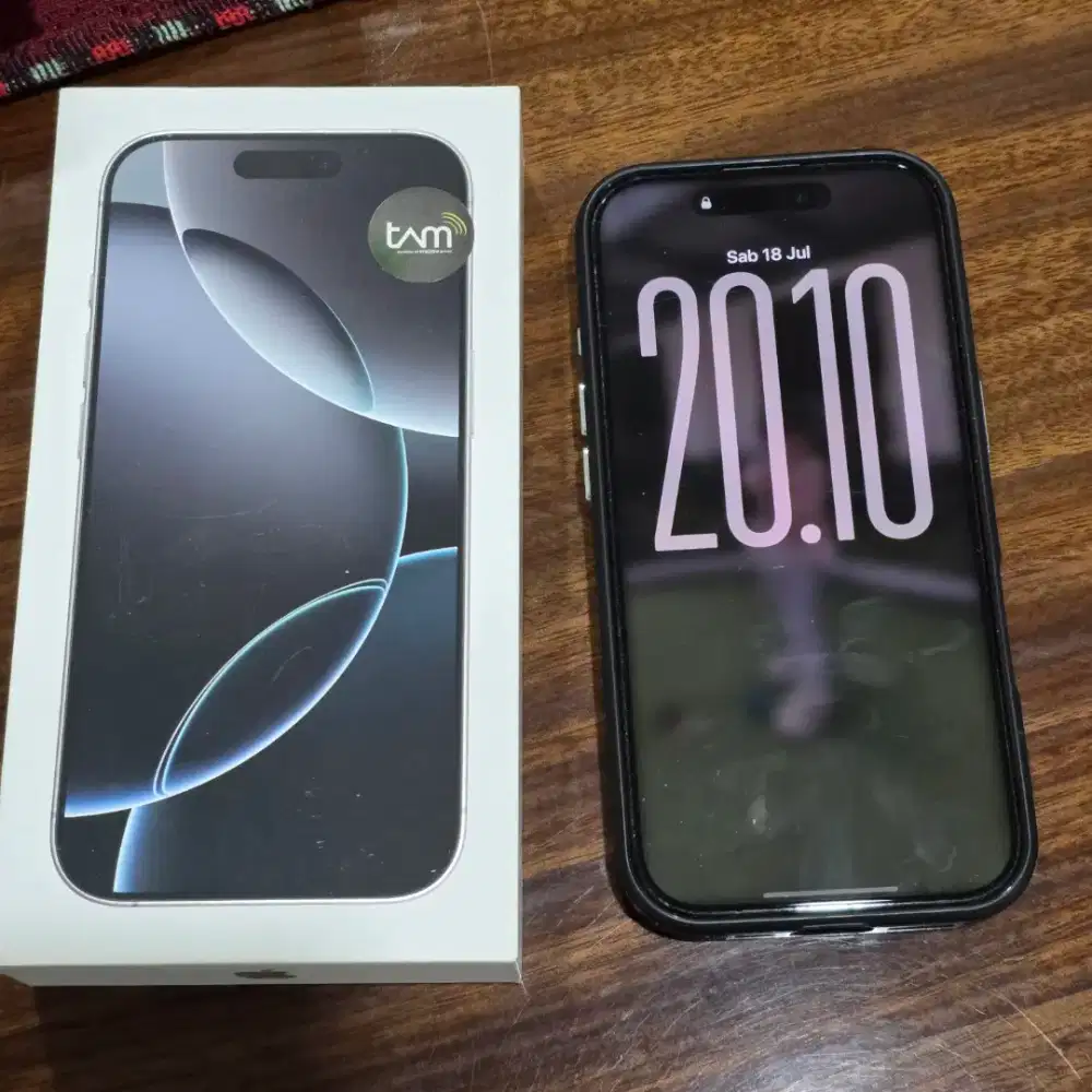Iphone 16 pro 128gb ibox garansi