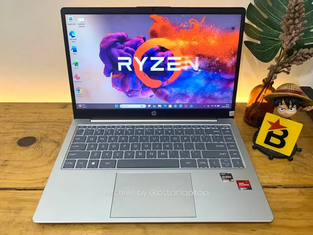 Laptop HP 14-em0xx Ryzen 3 7320U RAM 8 LPDDR5 / 512 Garansi Resmi On
