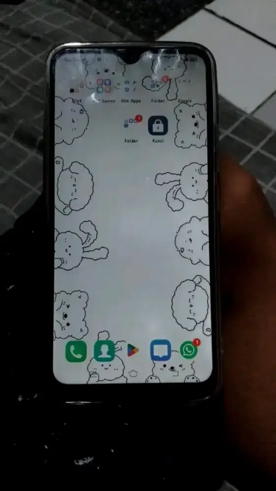 Vivo y15 4/64 nominus hanya lecet pemakaian ,batangan