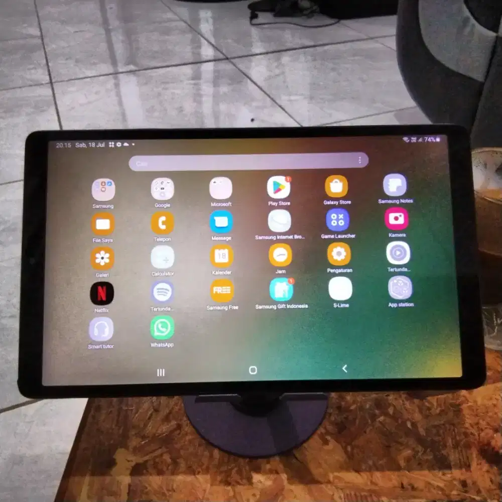 Di jual satu unit Tablet SAMSUNG A7lite