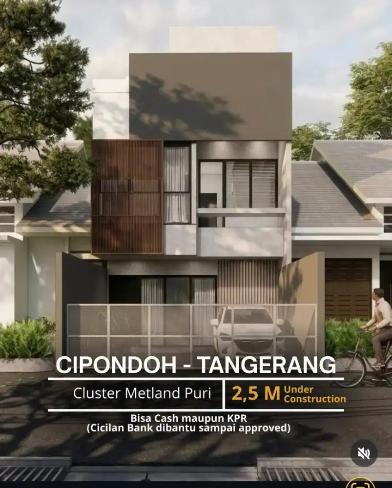 Rumah Dijual di Metland Puri Cipondoh Tangerang