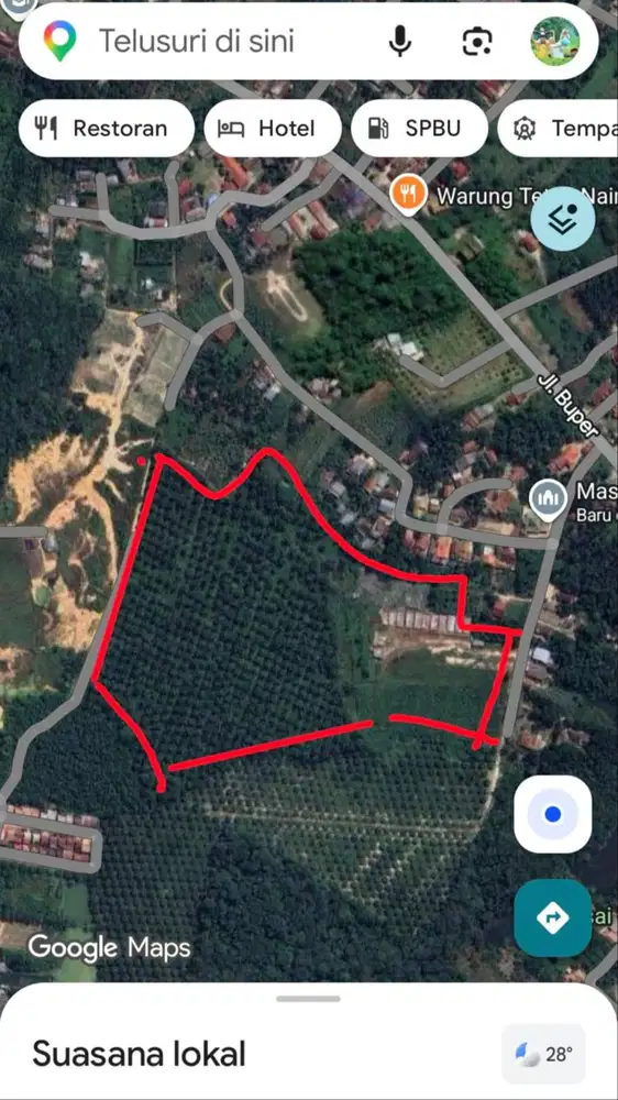 DIJUAL TANAH MURAH 7,1 HA SHM – SUNGAI GELAM, MUARO JAMBI