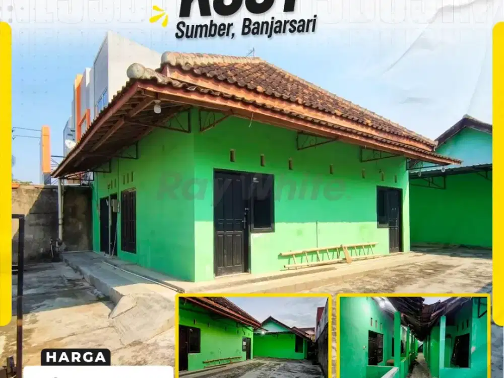 Dijual Rumah Kost Sangat Potensial Banyak Kamar Strategis di Sumber Banjarsari Surakarta