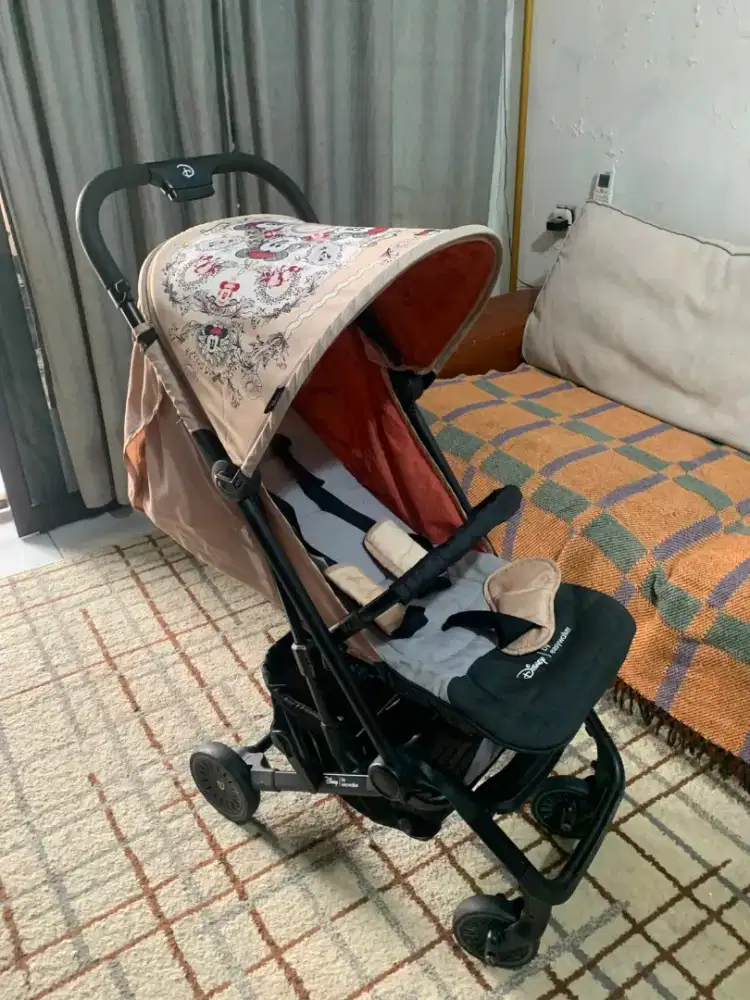 Stroller Disney Mickey & Sepeda Bebeho