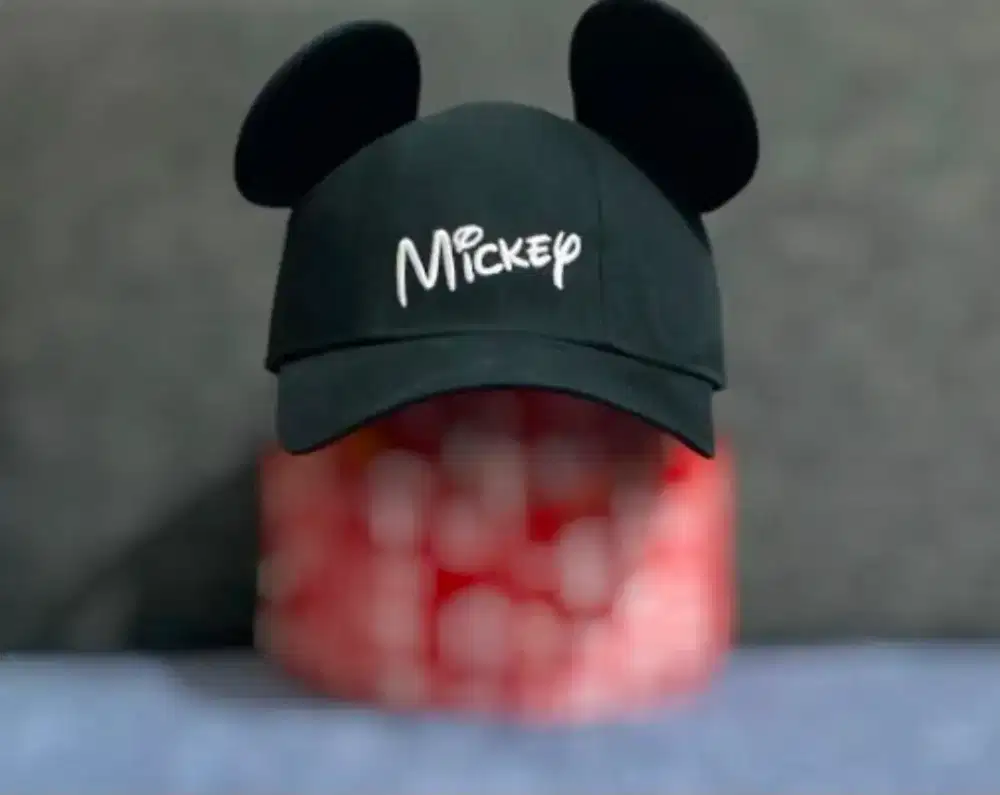 Topi Disney Mickey Mouse Original Cap Black 3D second