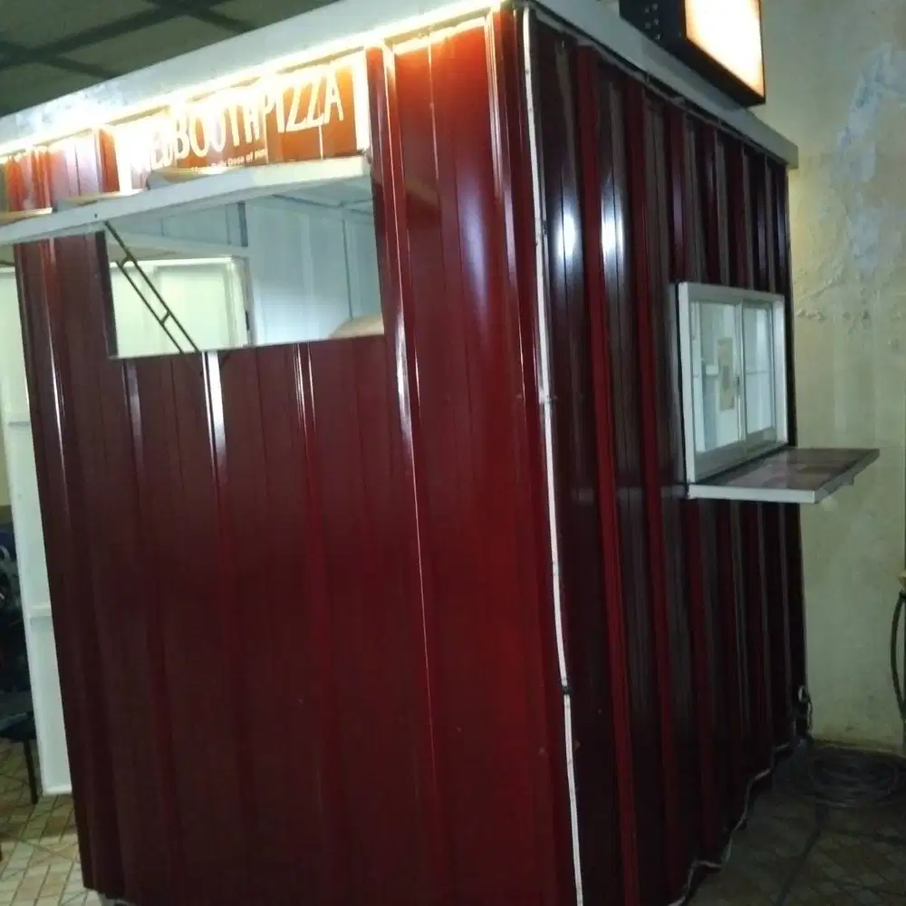 Booth Container 2x1,5x2m
