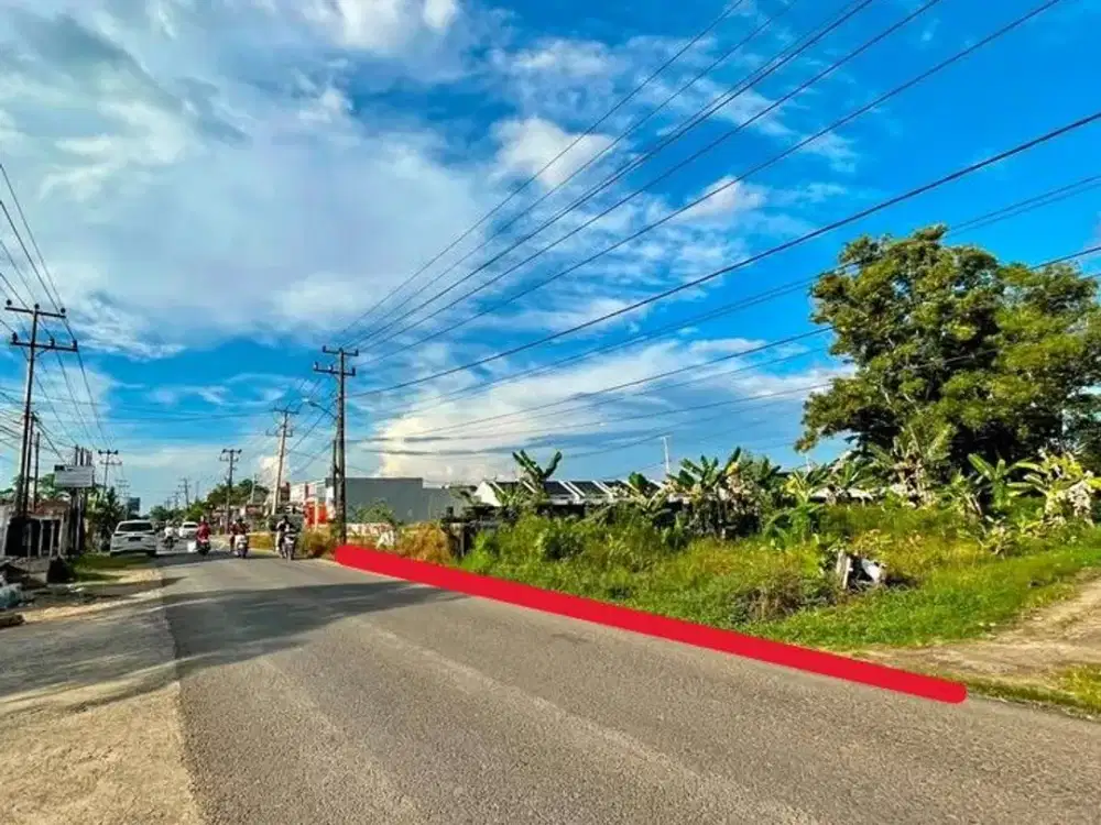 Tanah pinggir jalan area sematang borang dekat Lapas