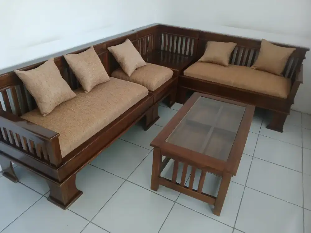 KURSI SOFA Sudut minimalis
