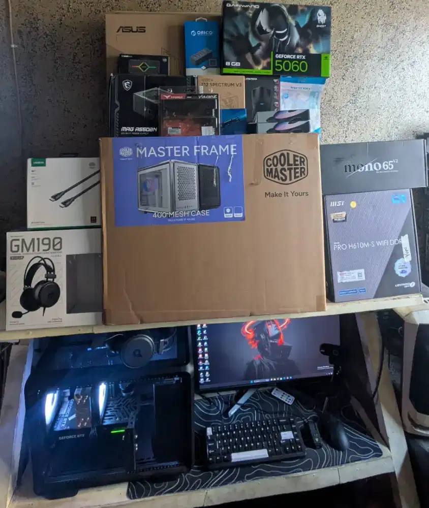 Paket PC Highend RTX 5060 Ghost