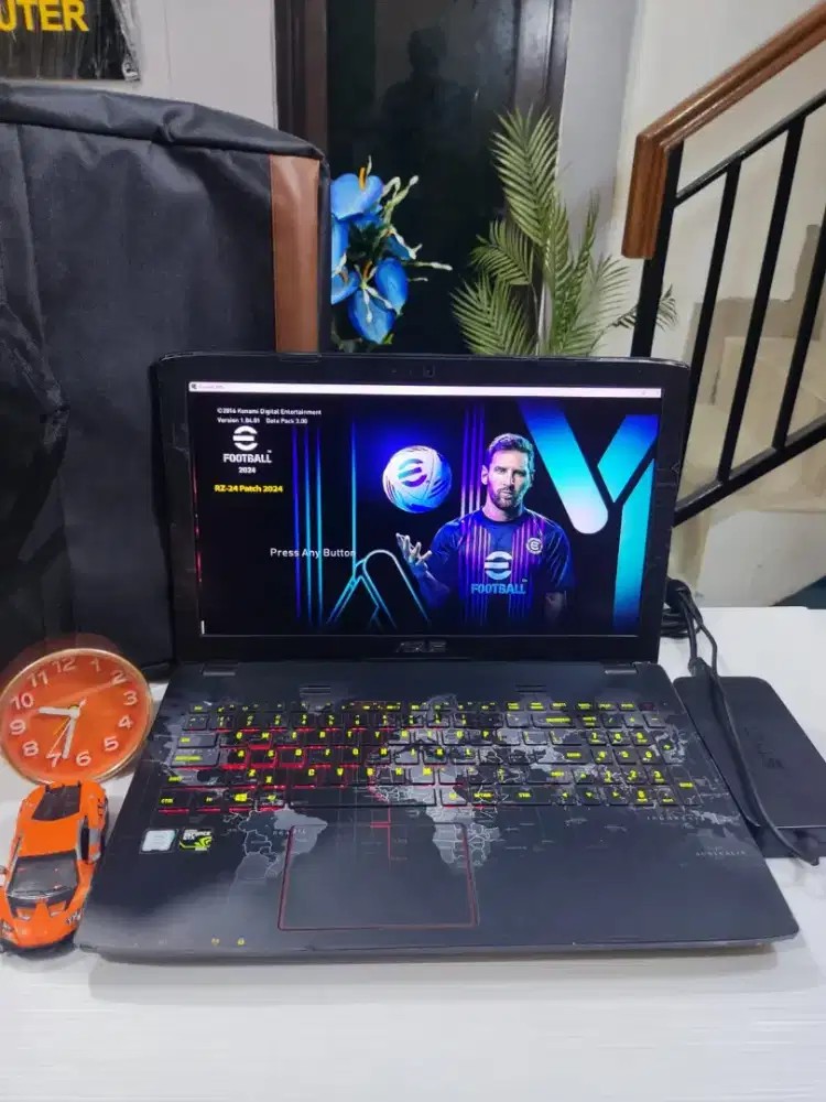 Laptop Gaming Design Coding Asus ROG GL552V Core i7 VGA Nvidia GTX
