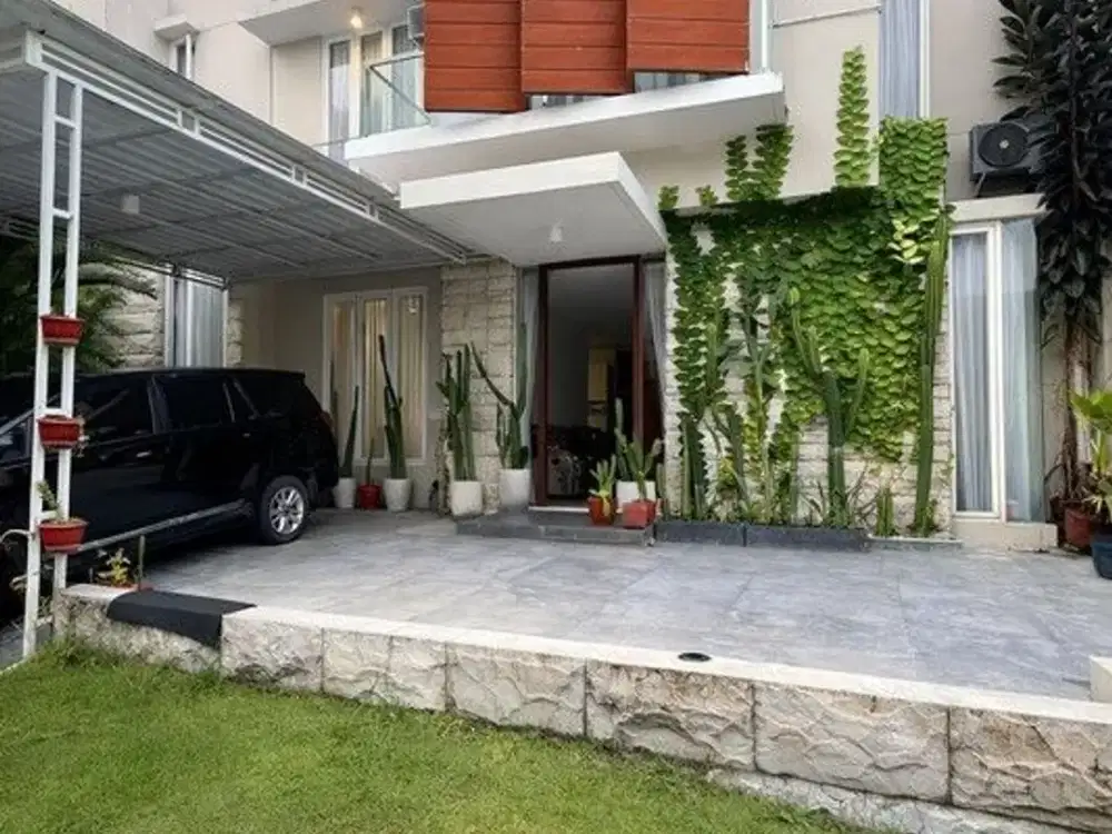 Rumah Modern 2,5 Lantai Semi Furnished di Citra Grand Mutiara Wates - Siap Huni