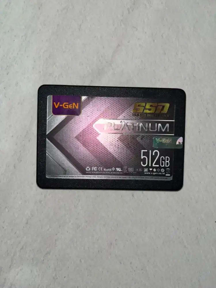 SSD SATA VGEN PLATINUM 512GB