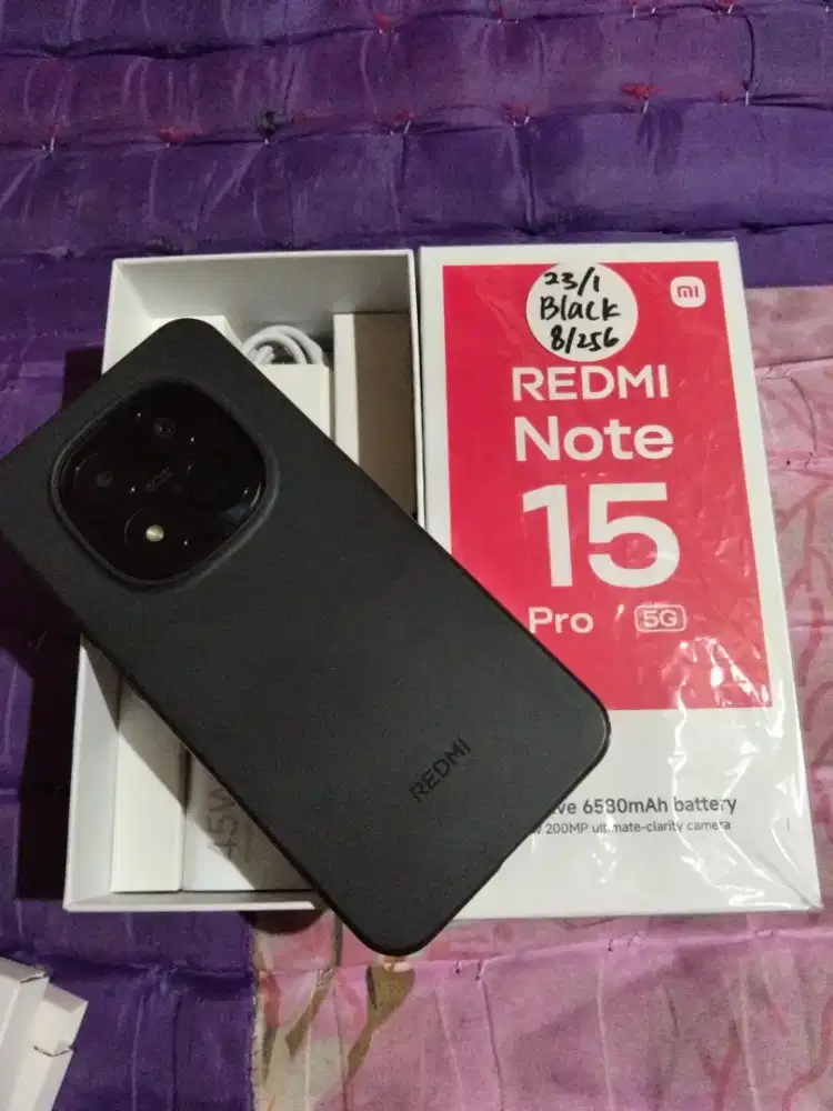 Redmi note 15 pro 5g 8/256 fullset