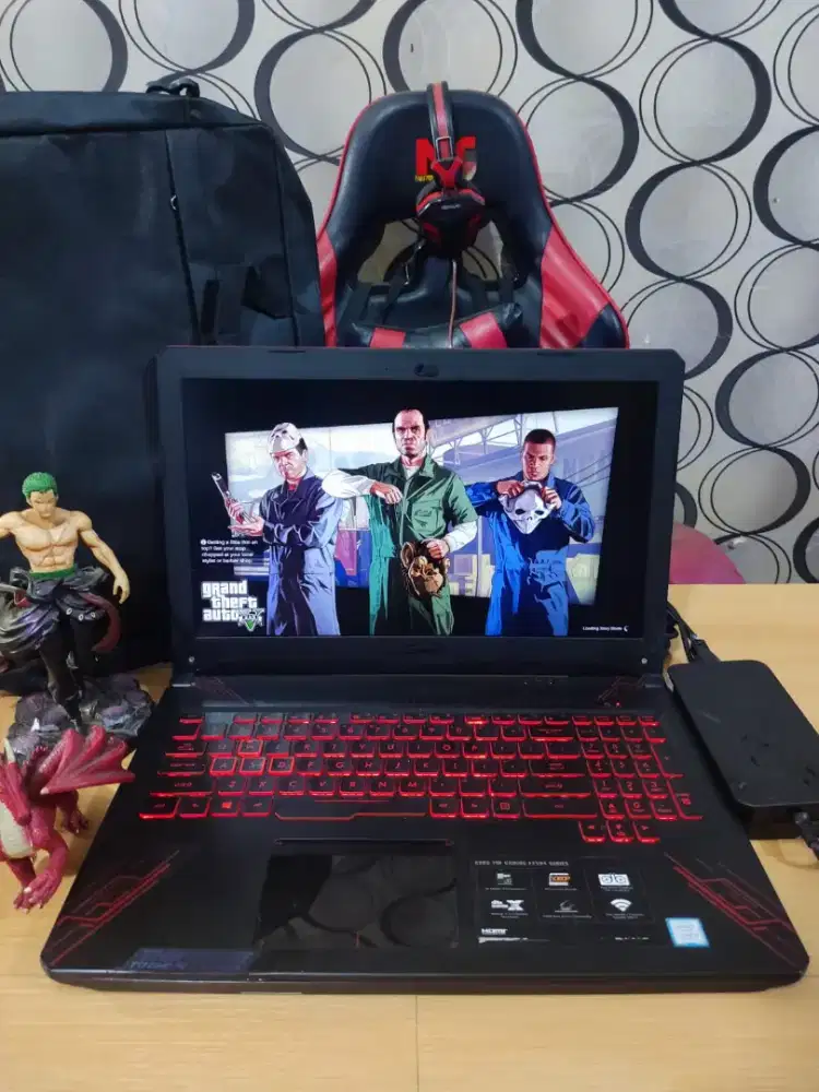 Laptop Gaming Asus TUF FX504GD VGA Nvidia GTX Siap pakai