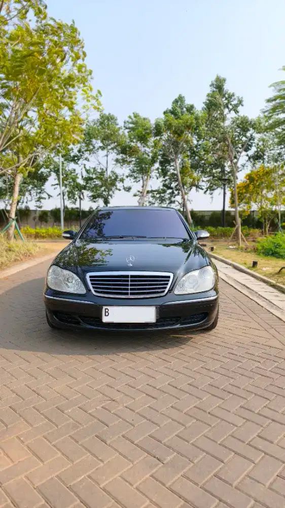 Mercedes Benz S500L W220 ANTIK 2004 NIK 2003 S500