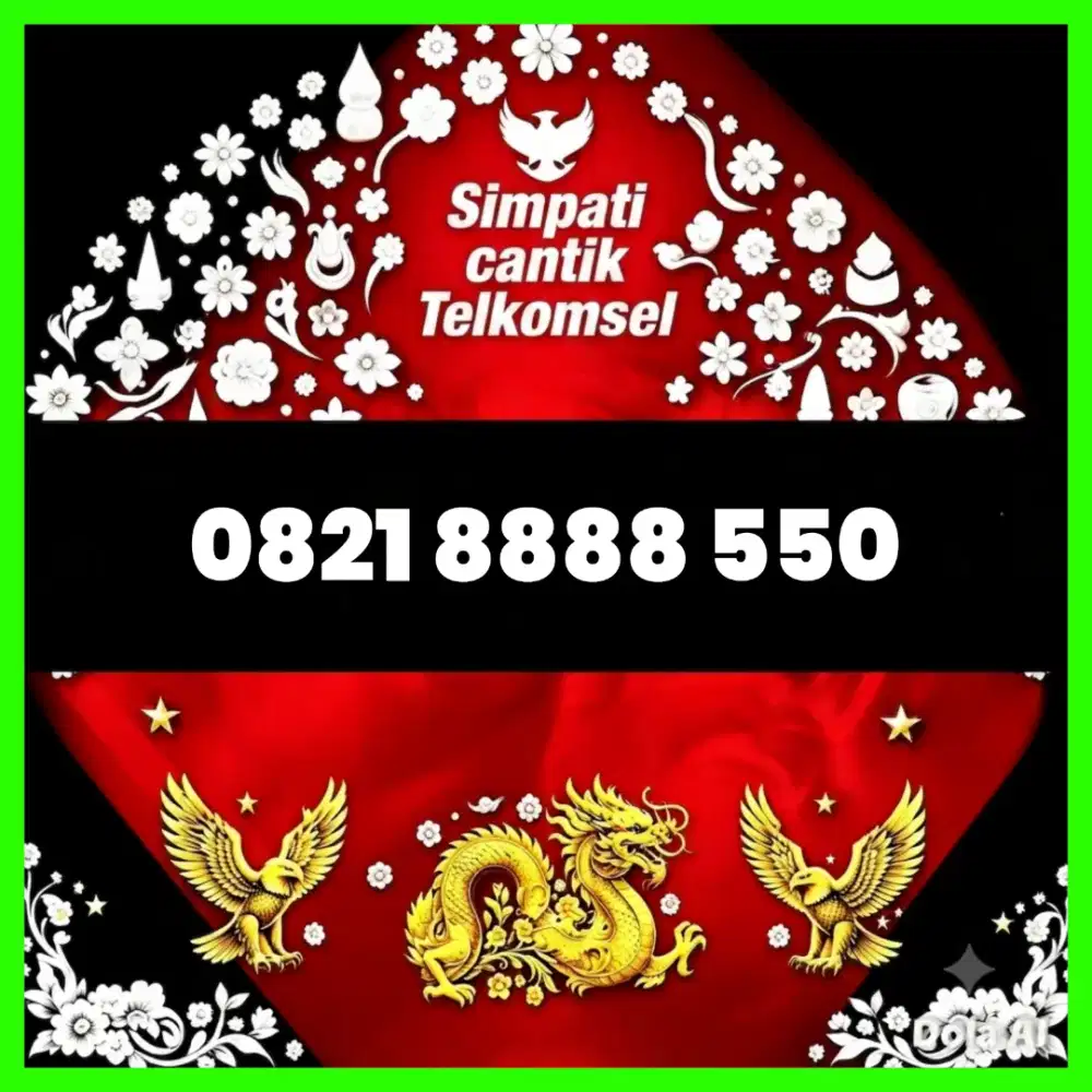 Nomor cantik simpati Telkomsel super